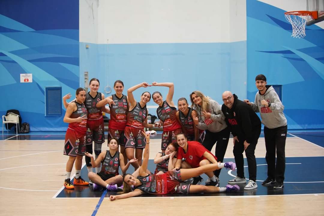 Angri Women’s Basketball beautiful victory in Naples