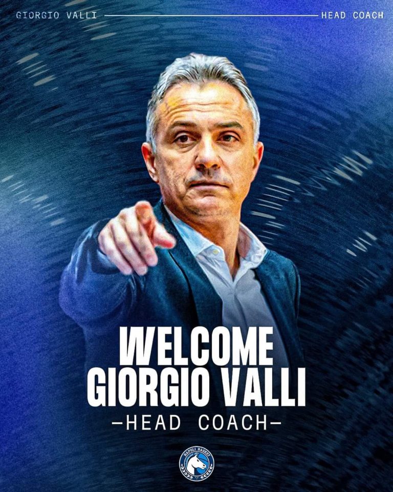 Napoli Basket arriva il nuovo Head Coach