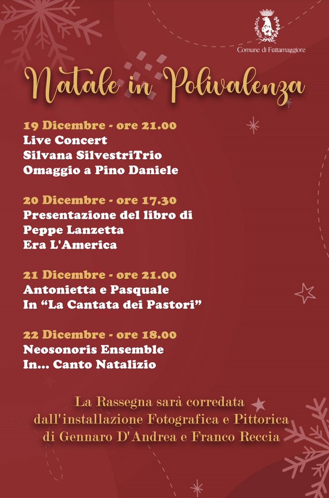 Natale in Polivalenza: Gli appuntamenti a Frattamaggiore