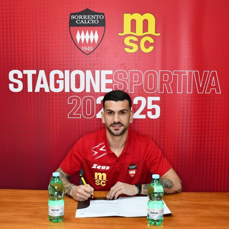 Calciomercato Sorrento arriva un calciatore di esperienza