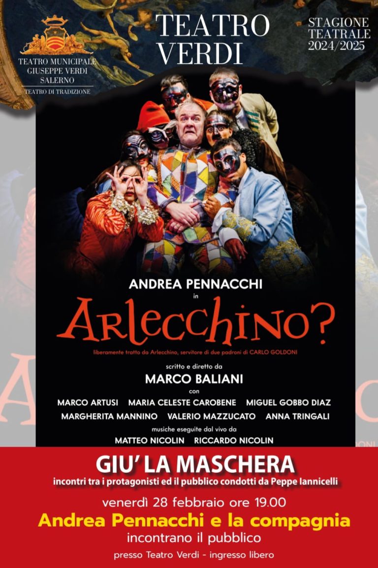 Giù la maschera
