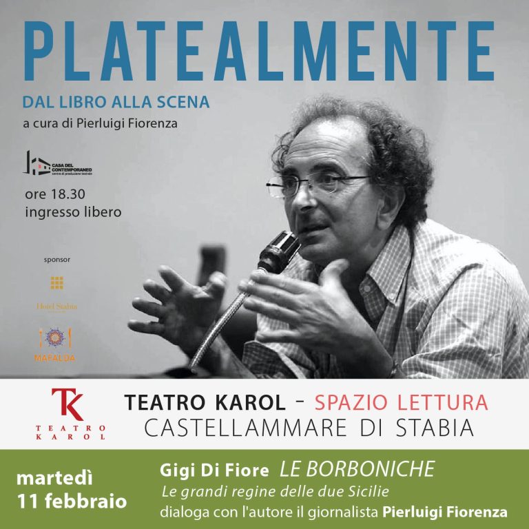 Castellammare, Gigi Di Fiore racconta le sovrane del Regno delle Due Sicilie