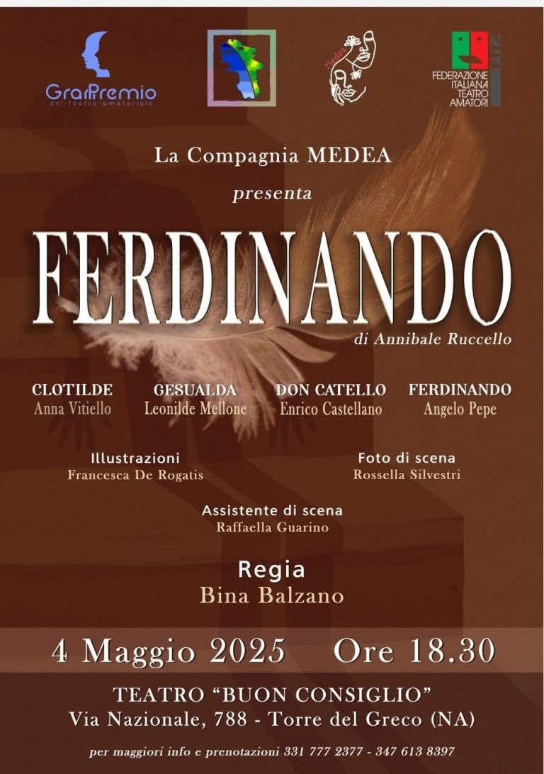 Torre del Greco, torna in scena “Ferdinando”, capolavoro di Annibale Ruccello