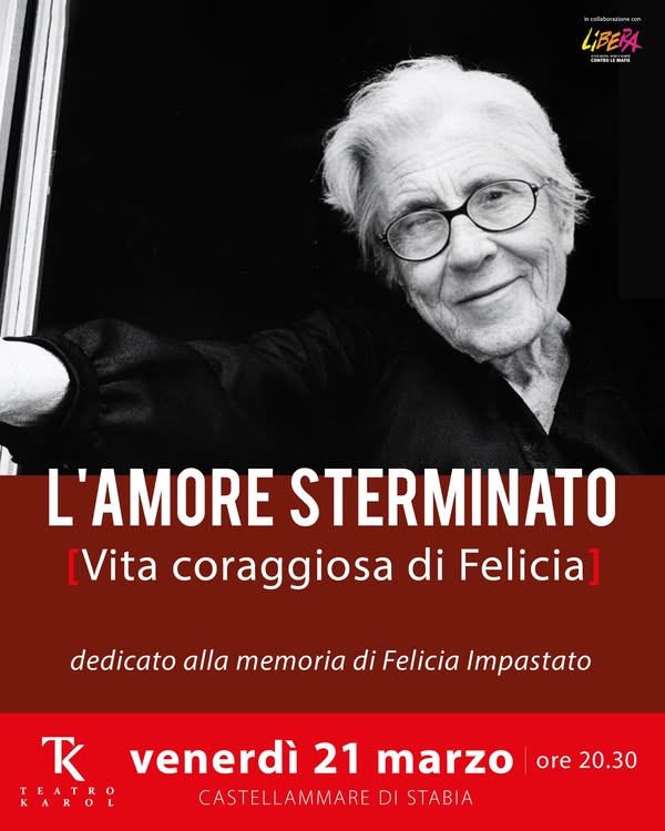 Castellammare di Stabia, settimana di impegno civile contro le Mafie al Teatro Karol