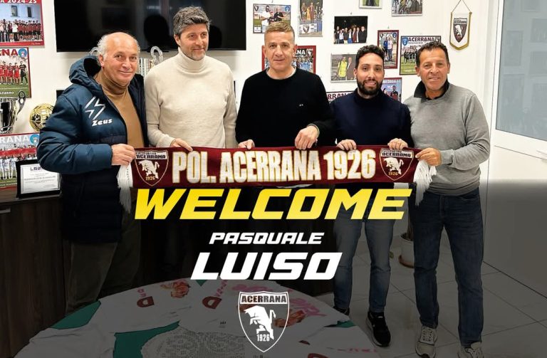 La nuova panchina di Pasquale Luiso