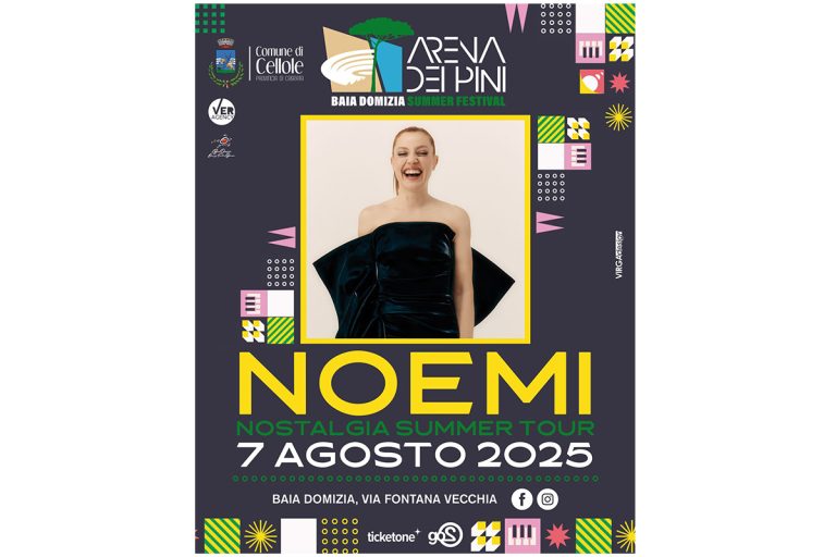 Noemi annuncia le date del suo “NOSTALGIA SUMMER TOUR”