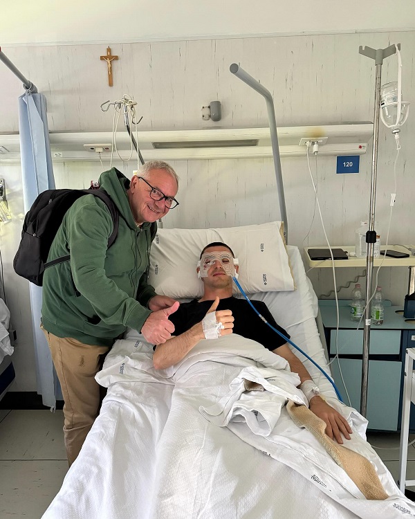 Juve Stabia, Pierobon sotto i ferri: operazione allo zigomo ok