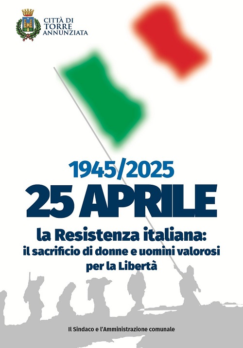 Torre Annunziata ecco dove si svolgerà la cerimonia del 25 aprile