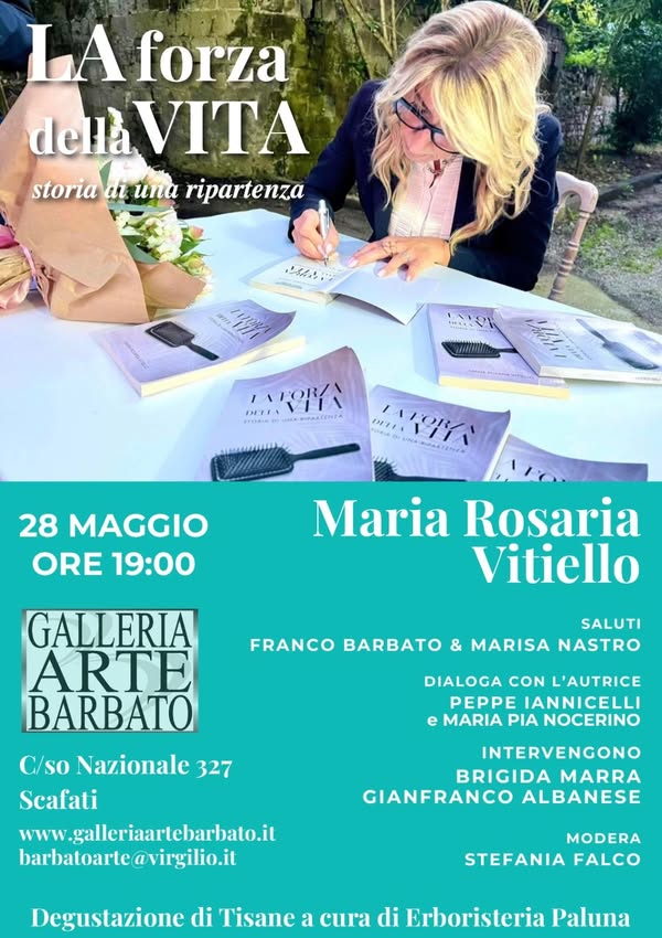 Maria Rosaria Vitiello alla galleria Arte Barbato