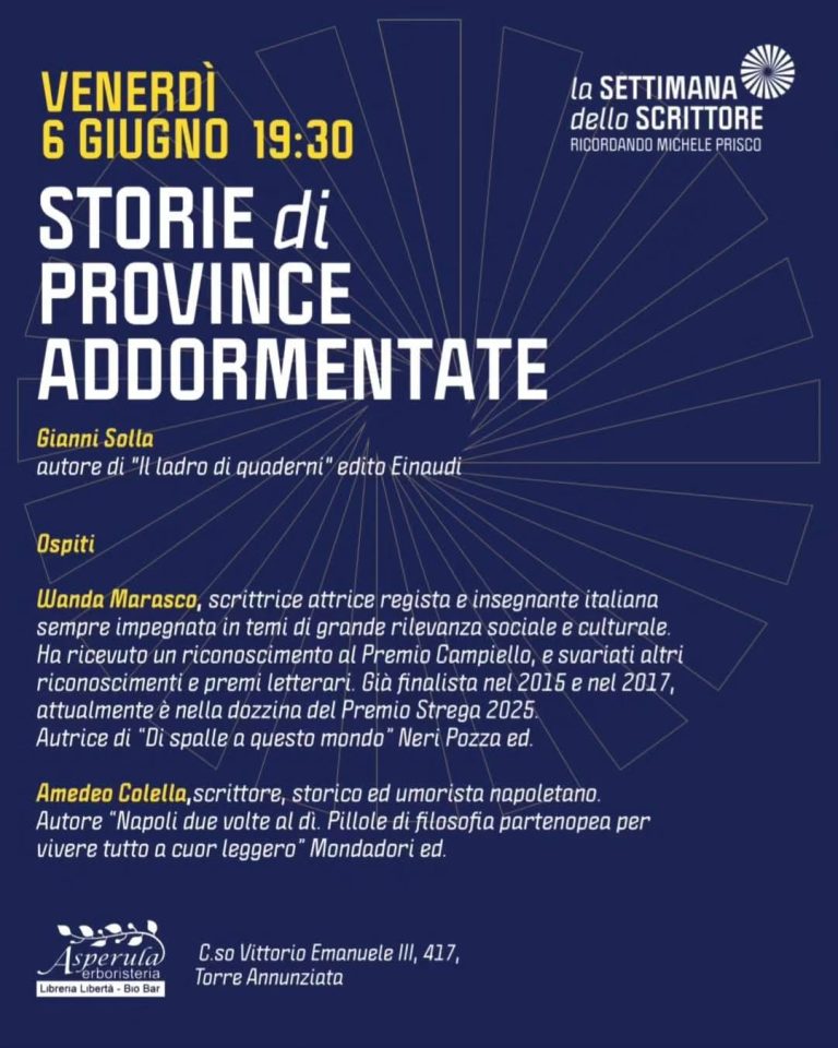 La Settimana Dello Scrittore - quarta giornata