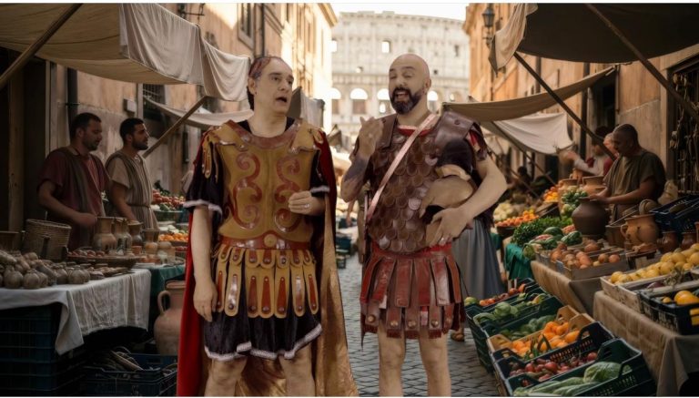 “Pompei”: la nuova serie comica che unisce Antica Roma, Napoli e Intelligenza Artificiale