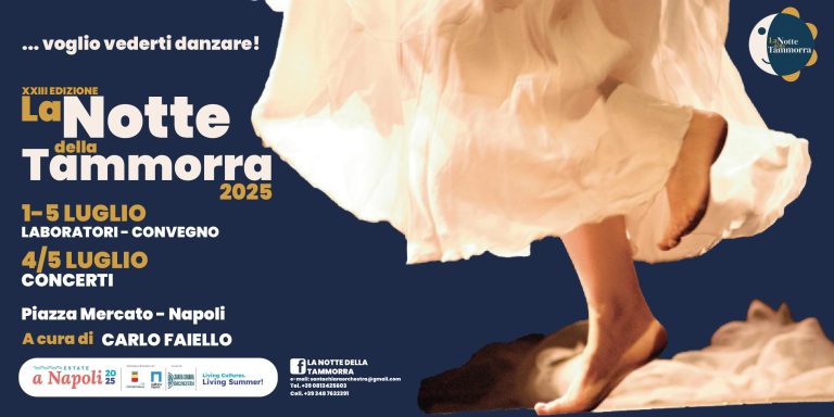 Napoli riscopre le sue radici: torna “La Notte della Tammorra”, il festival della musica popolare campana