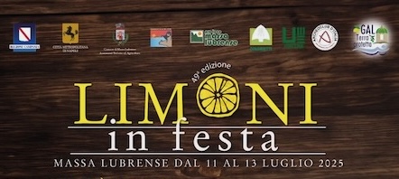 Massa Lubrense, al via la 49ª edizione di “Limoni in Festa”: tre giorni tra sapori, cultura e tradizione