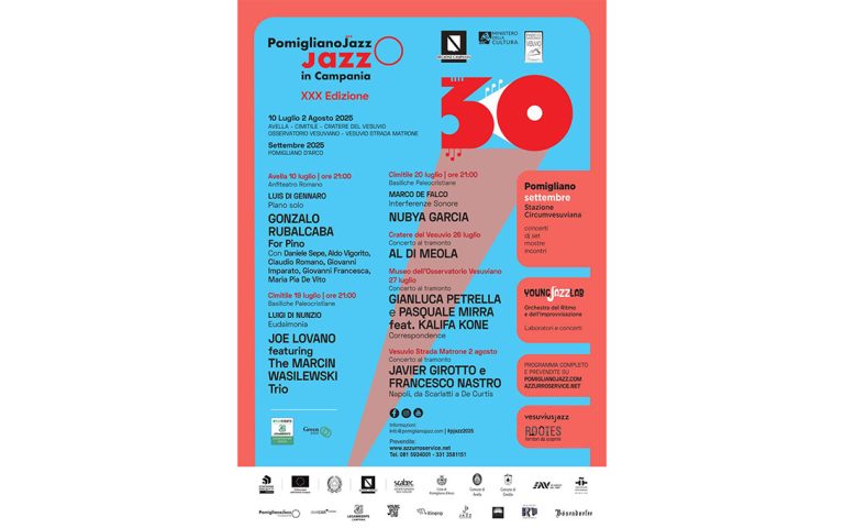 POMIGLIANO JAZZ in Campania  XXX edizione