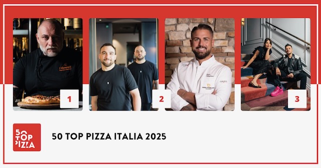 Nuove conferme e sorprese nella classifica 50 Top Pizza Italia 2025: ecco i vincitori