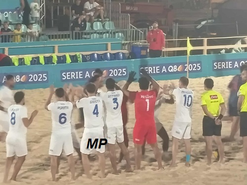 Beach Soccer : Napoli dominante, Milano batte il Cagliari in un match emozionante