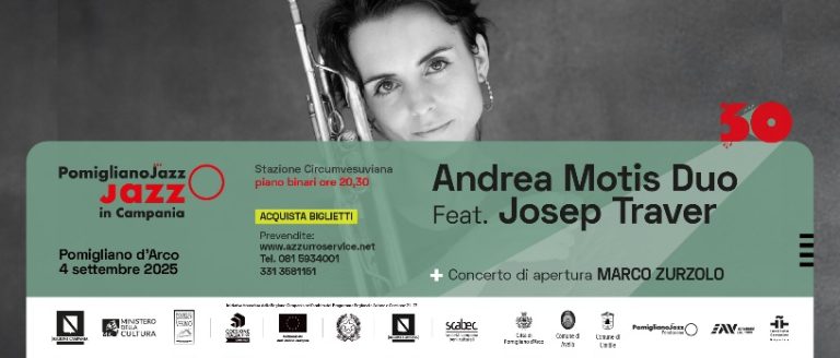 La cantante e musicista spagnola Andrea Motis ritorna al Pomigliano Jazz