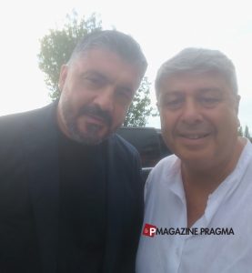 Il selezionatore azzurro Gennaro Gattuso.