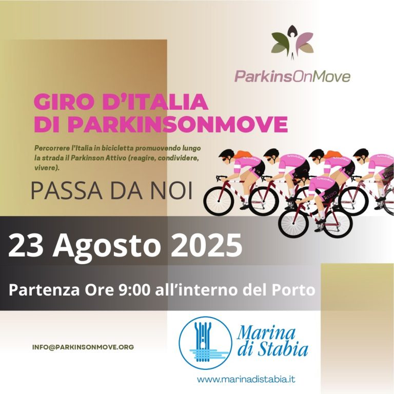 ParkinsOnMove pedala contro il Parkinson: al via la seconda tappa del Giro d’Italia in 4 anni
