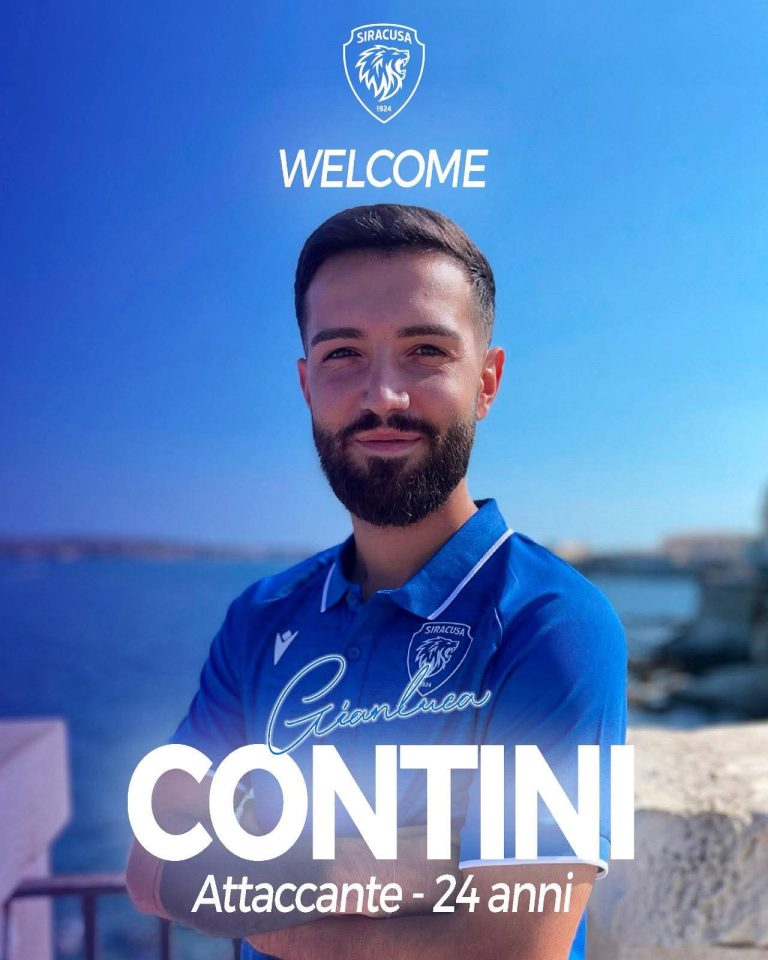 Calciomercato Siracusa: Gianluca Contini è un giocatore azzurro