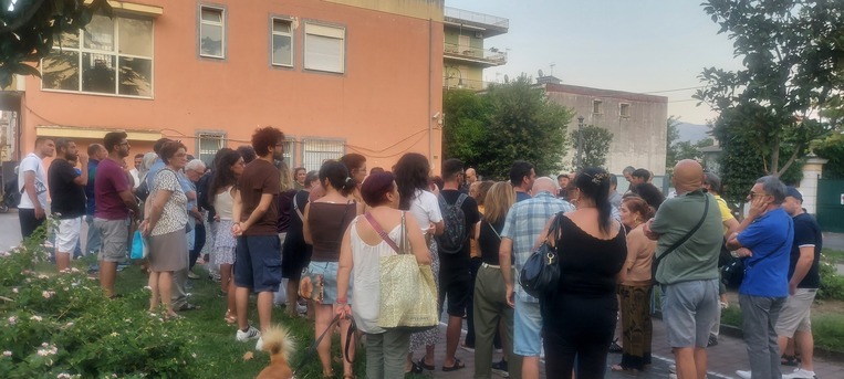 Vesuvio in fiamme -comitato cittadino a Boscoreale