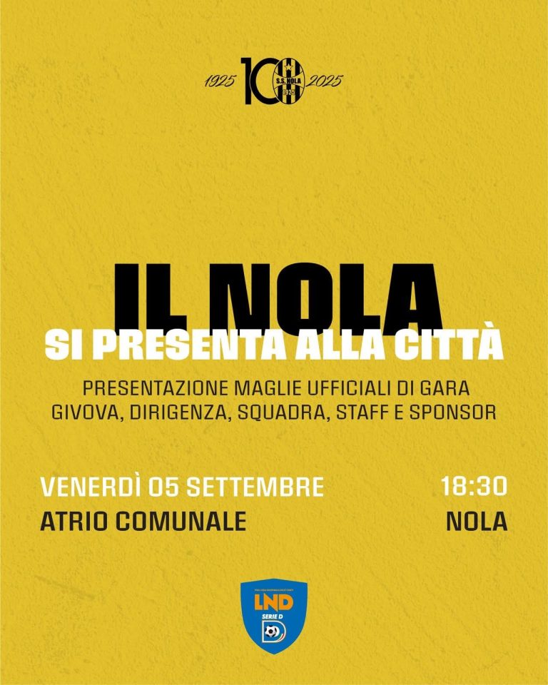 Il Nola si presenta alla città