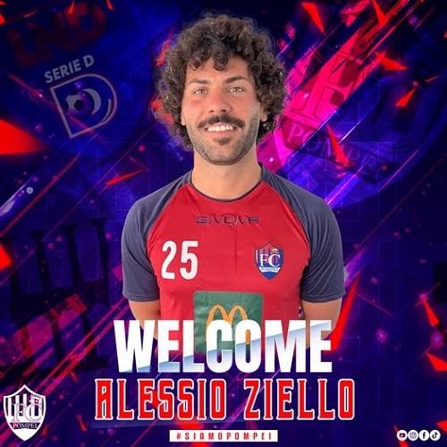 Alessio Ziello firma per il Pompei