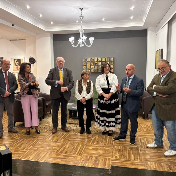 Maria Pia daidone alla galerria Arte Barbato