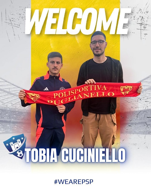 Calciomercato nuova avventura per Tobia Cuciniello