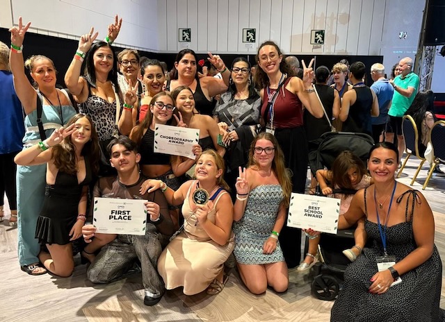 La Welldance&Fit di Ponticelli trionfa a Barcellona