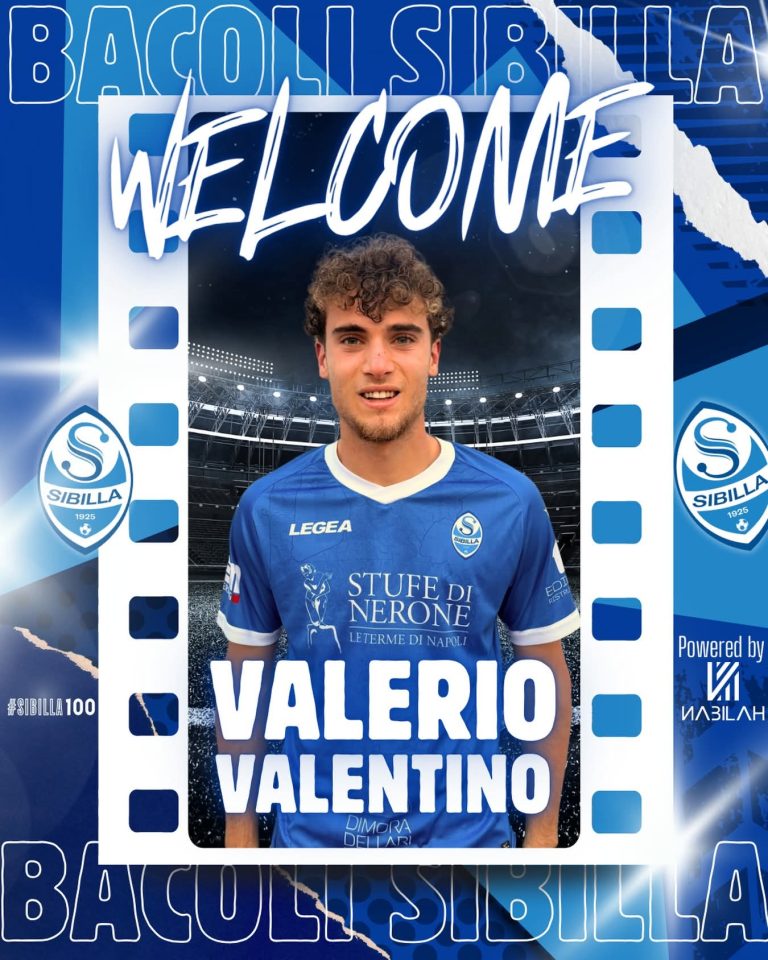 Calciomercato Valerio Valentino è del Real Bacoli Sibilla