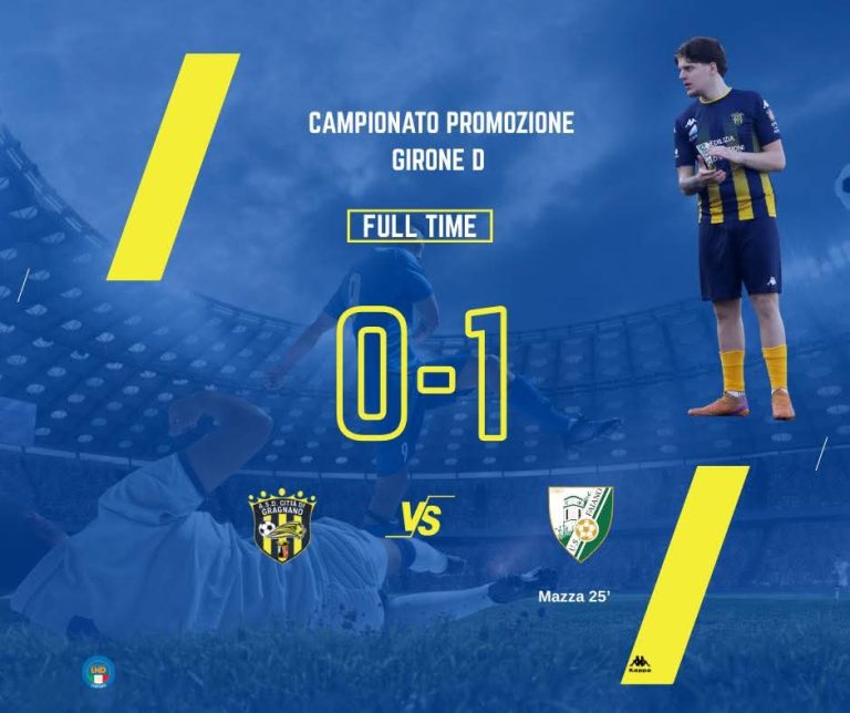 Per il Gragnano una sconfitta Interna