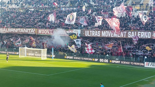 Salernitana pareggio interno contro il Cosenza