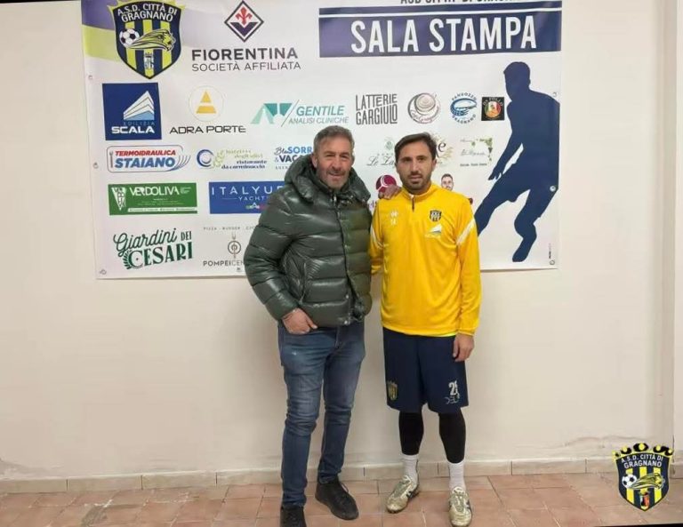 Calciomercato Gragnano fatta per Di Dato
