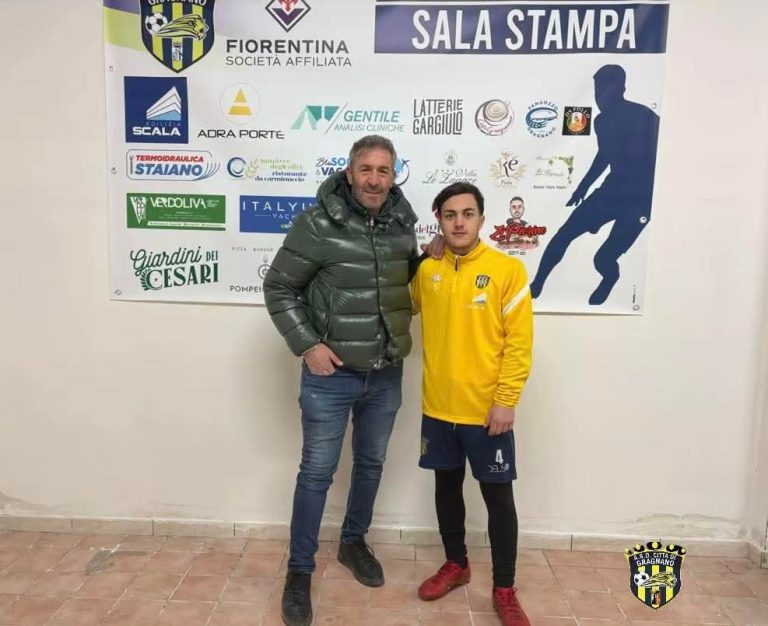 Calciomercato Gragnano fatta per Cirillo