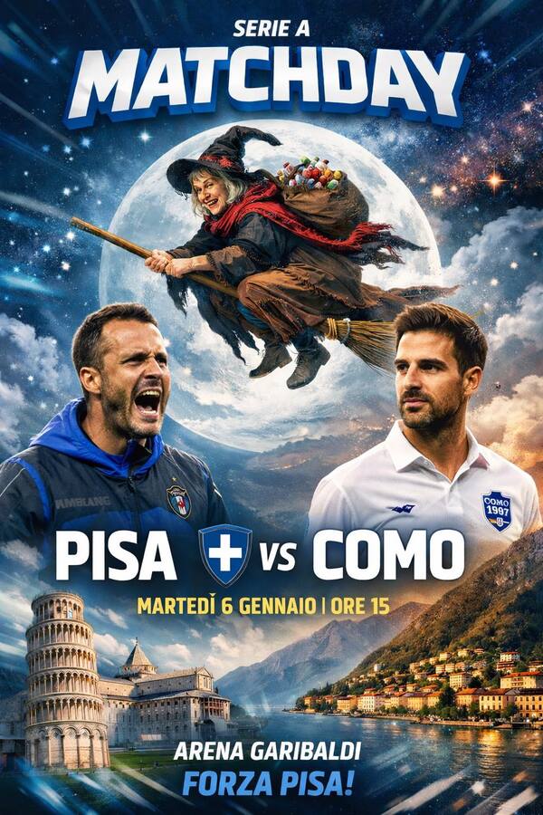 Pisa-Como, le probabili formazioni. Gilardino con sei assenze, Fabregas recupera Nico Paz